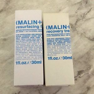 Makin+Goetz Resurfacing face serum and Makin+Goetz recovery treatment oil